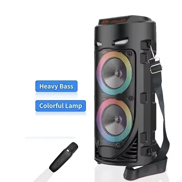 1000W Party Speaker w/ Bluetooth karaoke Machine wireless Microphone