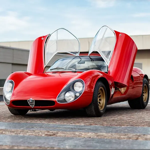 Alfa Romeo Concept Car Hyper Car w/Super Car Wheels Custom Built1:18SCALE MODEL